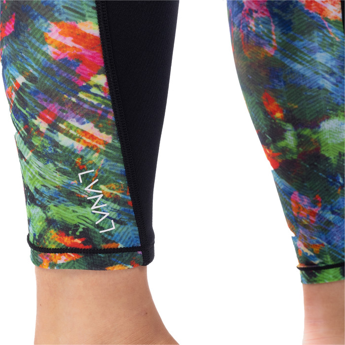 2024 Gul Leggings Luna7 Sup Para Mujer La8301-c1 - Negro / Jungla